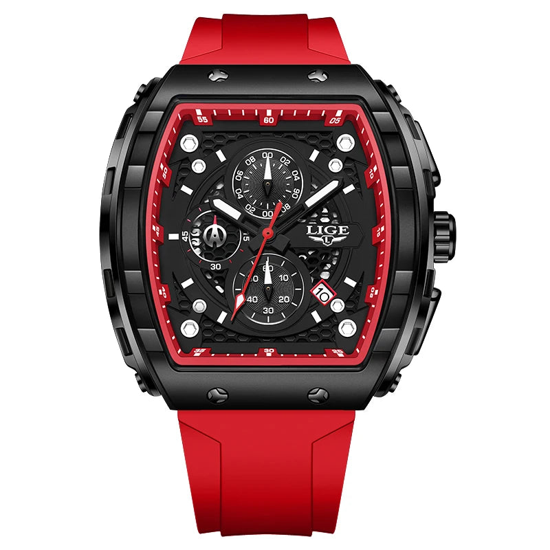 2026 LIGE Top Marke Luxusuhren Herren Sport Wasserdicht Quarz Herrenuhr Militär Leuchtend Taucherarmbanduhr Männlich Reloj Homre