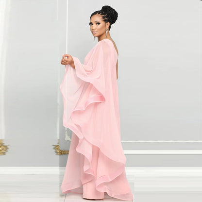 White Wide Leg Party Jumpsuit Sexy Women One Shoulder Elegant Solid Ruffles Casual Overalls Rompers