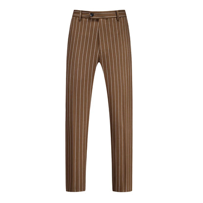 New Autumn Men's Asian Size Slim Fit Suit Pants, Black White Plaid Pant, Red Blue Vertical Striped Trousers. M-5XL 6XL