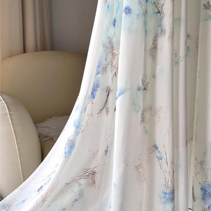 Fashion Floral Print Patchwork Bohemian Dress Woman  Sexy V Neck Hollow Long Dresses Long Sleeve  Puff Loose Maxi Dress
