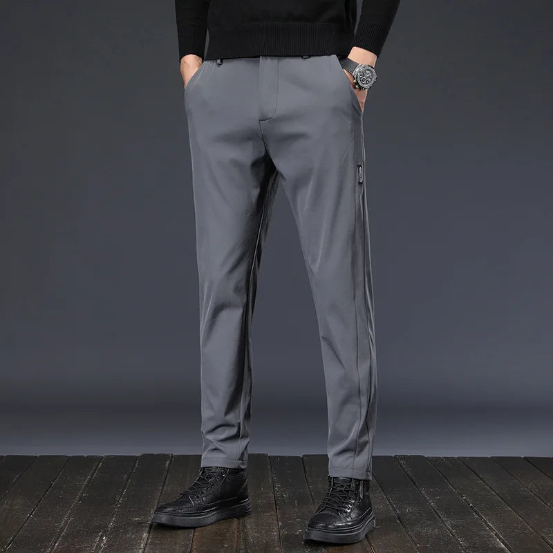 Men's Golf Pants  Spring Autumn High Elasticity Fashion Casual Versatile Breathable Quality Trousers for Comfortable Wear