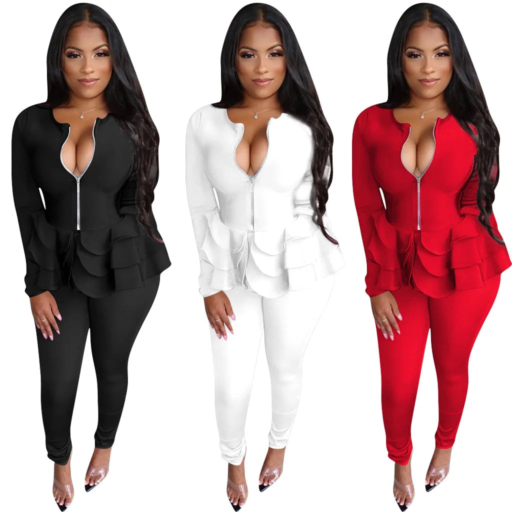 pants sets suits for women 2022 office outfits women suits long sleeve suit sets lady suits set pants woman two piece outfits