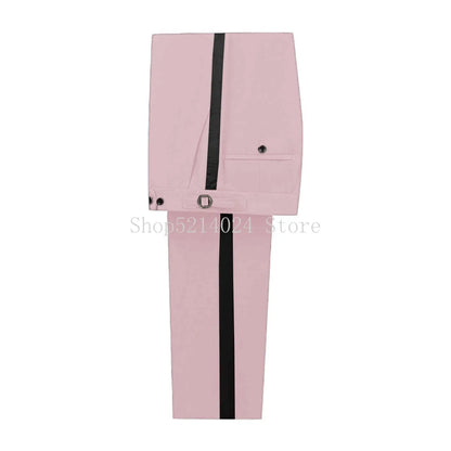 Business Mens Trousers Formal Groom Tuxedo Party Prom Regualr Tall Fit Pants