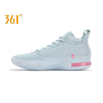 361 Degree Joker 1 Men Basketball Shoes StableWear-resistant Rebound Shock Absorption High-top Combat Male Sneakers 672541101F