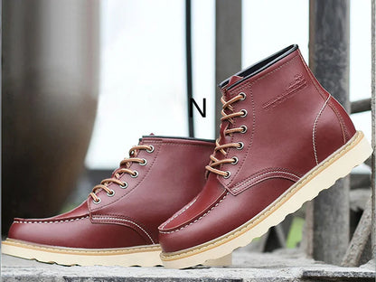Men Boots Elevator Shoes Hidden Heels High Soft Leather Heightening Shoes For Man Increase Insole 10CM 8CM 6CM Height Boots