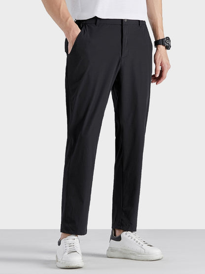 New Summer Casual Pants Men Sportswear Breathable Quick Dry Nylon Loose Straight Golf Pant Plus Size Track Trousers 8XL