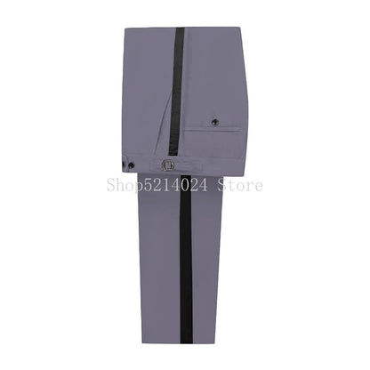 Business Mens Trousers Formal Groom Tuxedo Party Prom Regualr Tall Fit Pants
