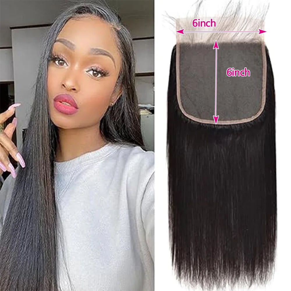 Frontal Only 13x6 Straight 13x6 13X4 HD Lace Frontal Brazilian Human Hair Preplucked 4x4 5x5 6x6 Transparent Lace 2x6 Hd Lace Closure Human Hair