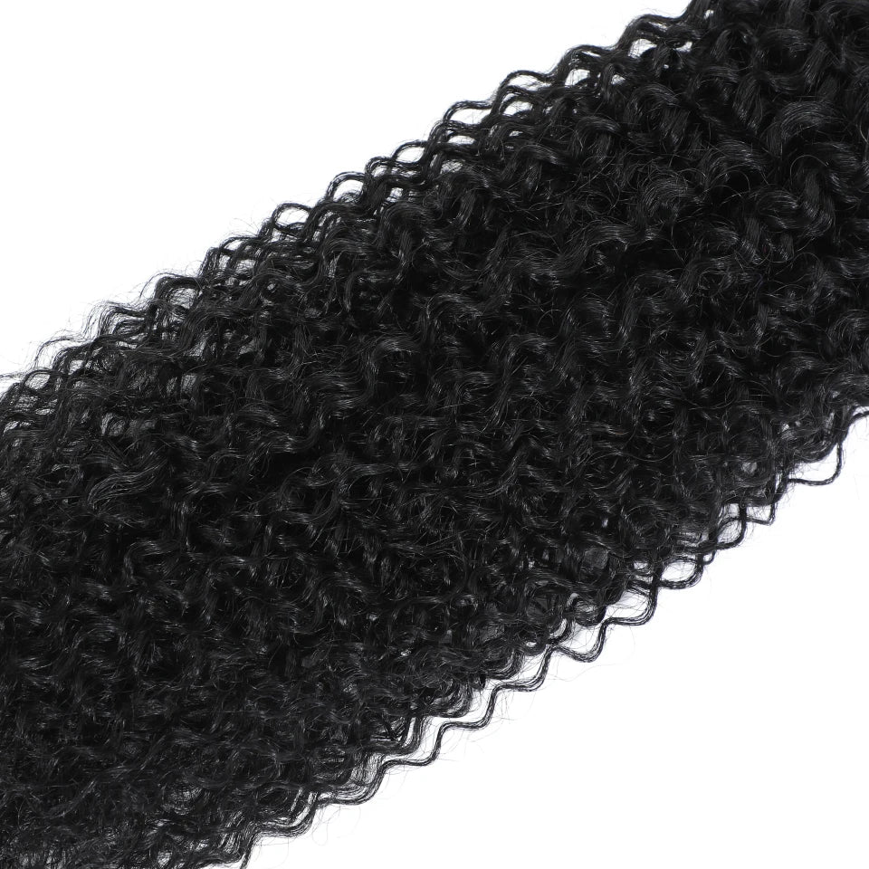 Kinky Curly Bundles Human Hair 28 30 Inches 2 3 4 Bundles Unprocessed Virgin Burmese Afro Curly Bundles 4c Curls Humn Hair Double Weft Hair Extension