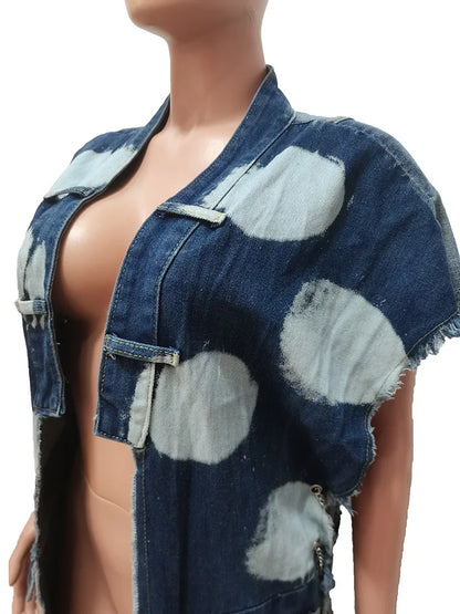 Wmstar Women Clothing Denim Coat Trench Jacket Fashion Street Out Wear Cool Pockets New in Long Tops Wholesale Dropshipping