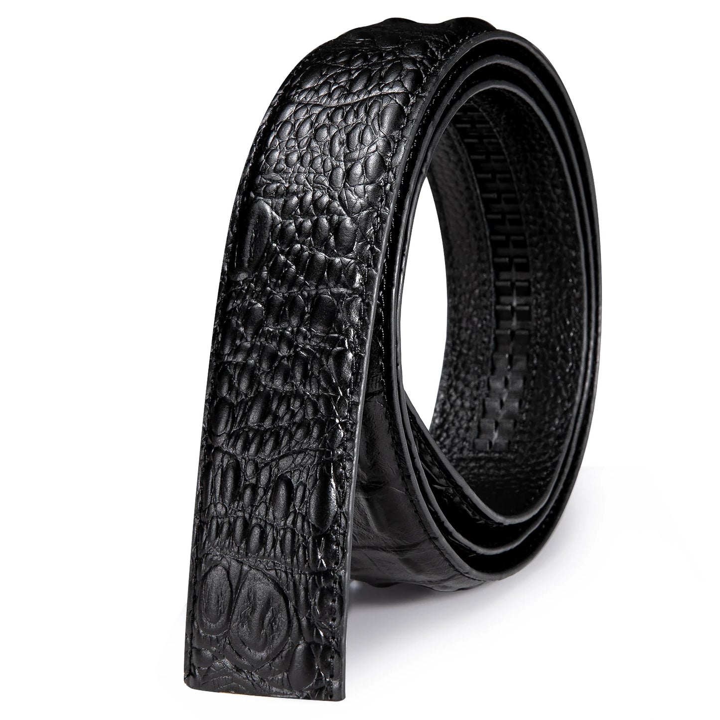 3.5cm Width Mens Replacement Belts Black Blue Brown Red White Green Orange Leather for Automatic Buckles Men Belt Waist Straps