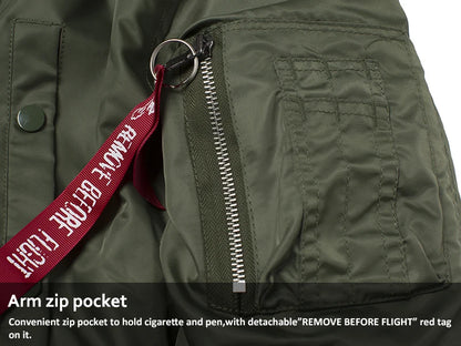 Winter N3B usaf waterproof puffer long coat military fur hood warm tactical bomber army thick us air force parka for men