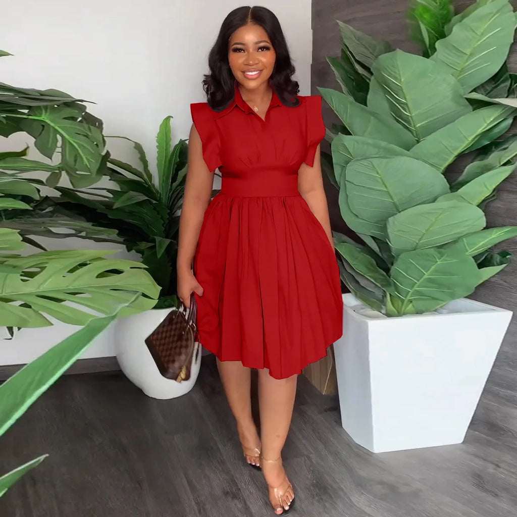 Pleated Casual Dress Women Party Night Club Vestidos Sexy Bodycon 2023 Summer New Mini Dresses Prom Dress