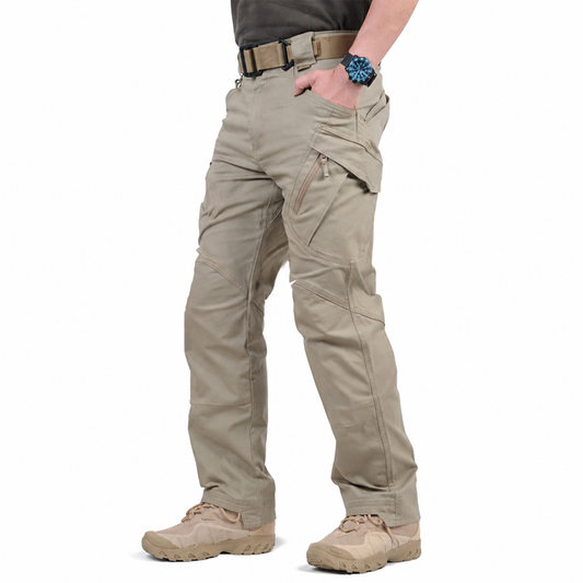 Men's cotton military tactical cargo combat pants khaki 2026