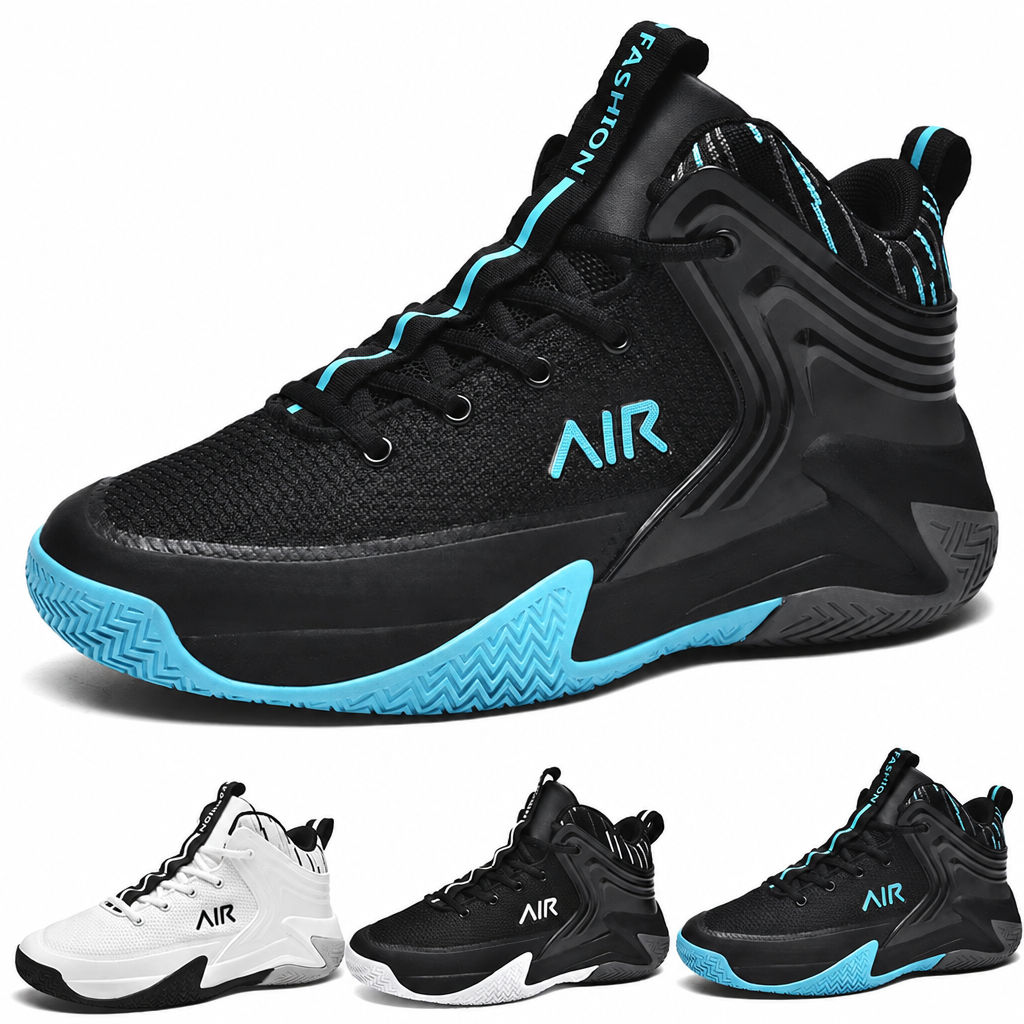 Men's breathable cushion non-slip basketball training sneakers