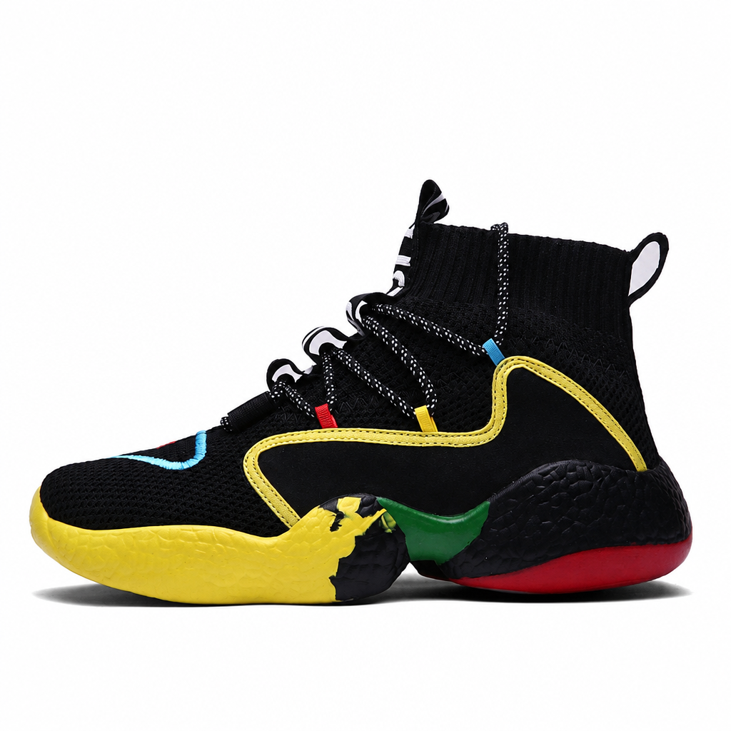 Men's high top basketball sneakers ankle boots