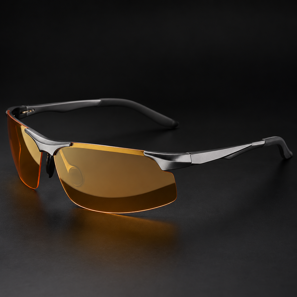 Men's polarized aluminum magnesium sport sunglasses UV400 clean product photo