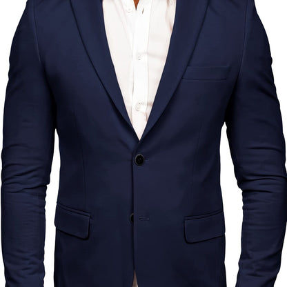 Men's Spring And Autumn Casual Suit Jacket, Single-breasted Business Jacket