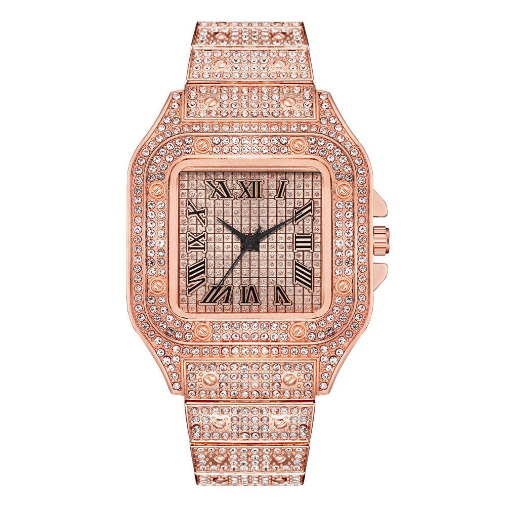 Men Full Zircon Watch, Iced Out Watch