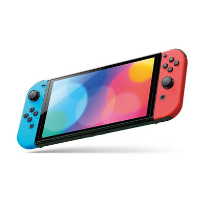 Nintendo Switch OLED Model White/Neon Blue/Neon Red Set, Japanese Version, Home TV Game Console