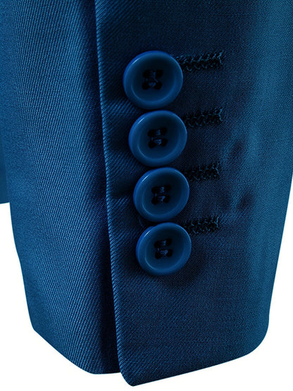 Men's Casual Sport Coat, 1 Button Suit Blazer Slim Fit Daily Lightweight Jackets