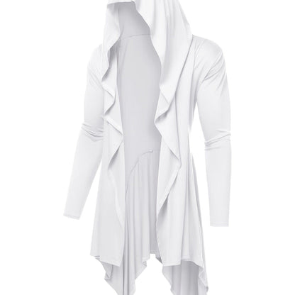 Men's Casual Loose Cardigan With Hood