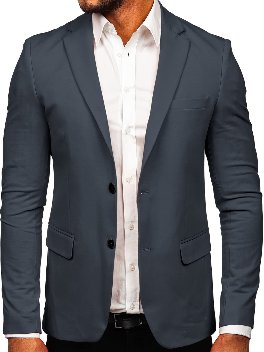 Men's Spring And Autumn Casual Suit Jacket, Single-breasted Business Jacket