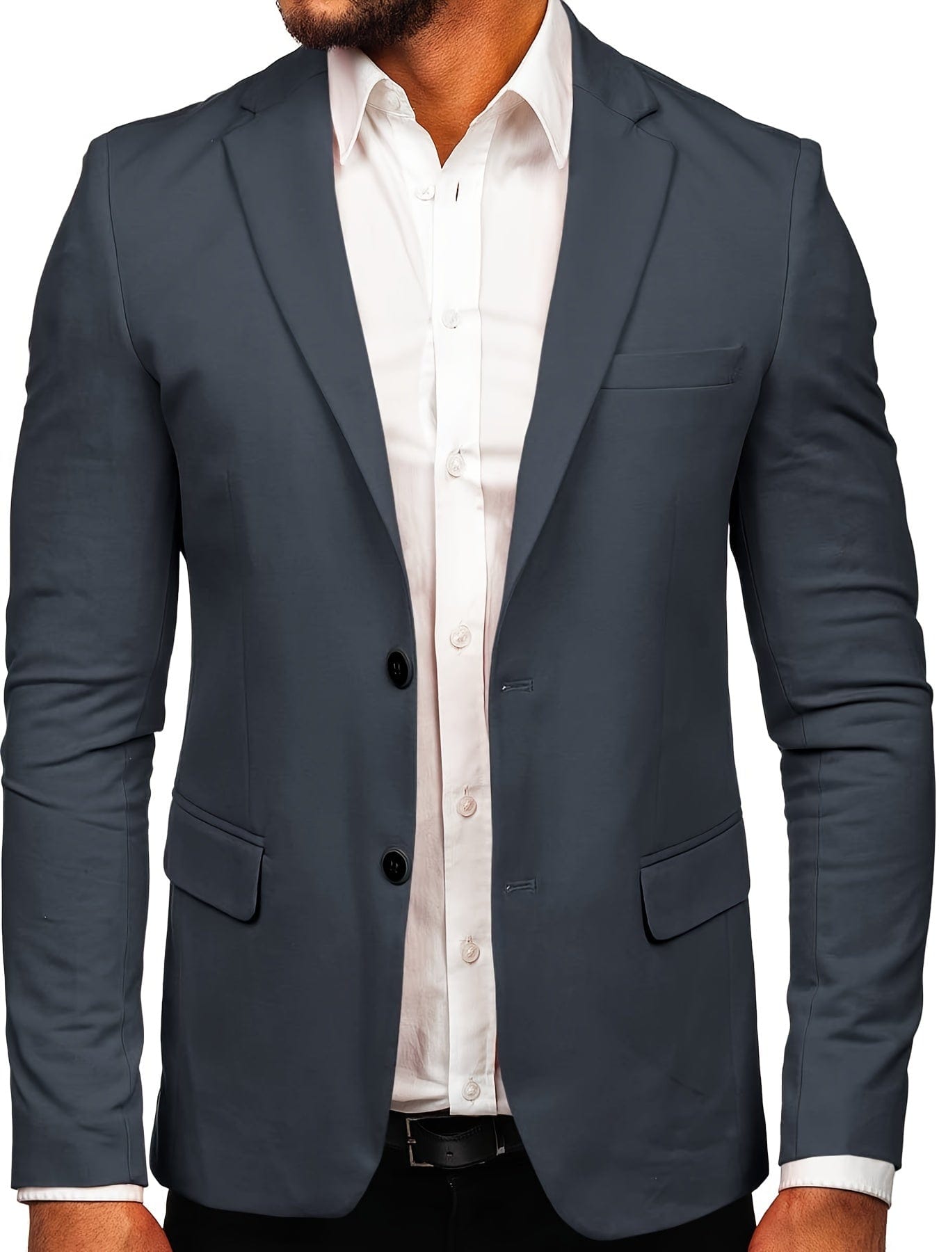 Men's Spring And Autumn Casual Suit Jacket, Single-breasted Business Jacket