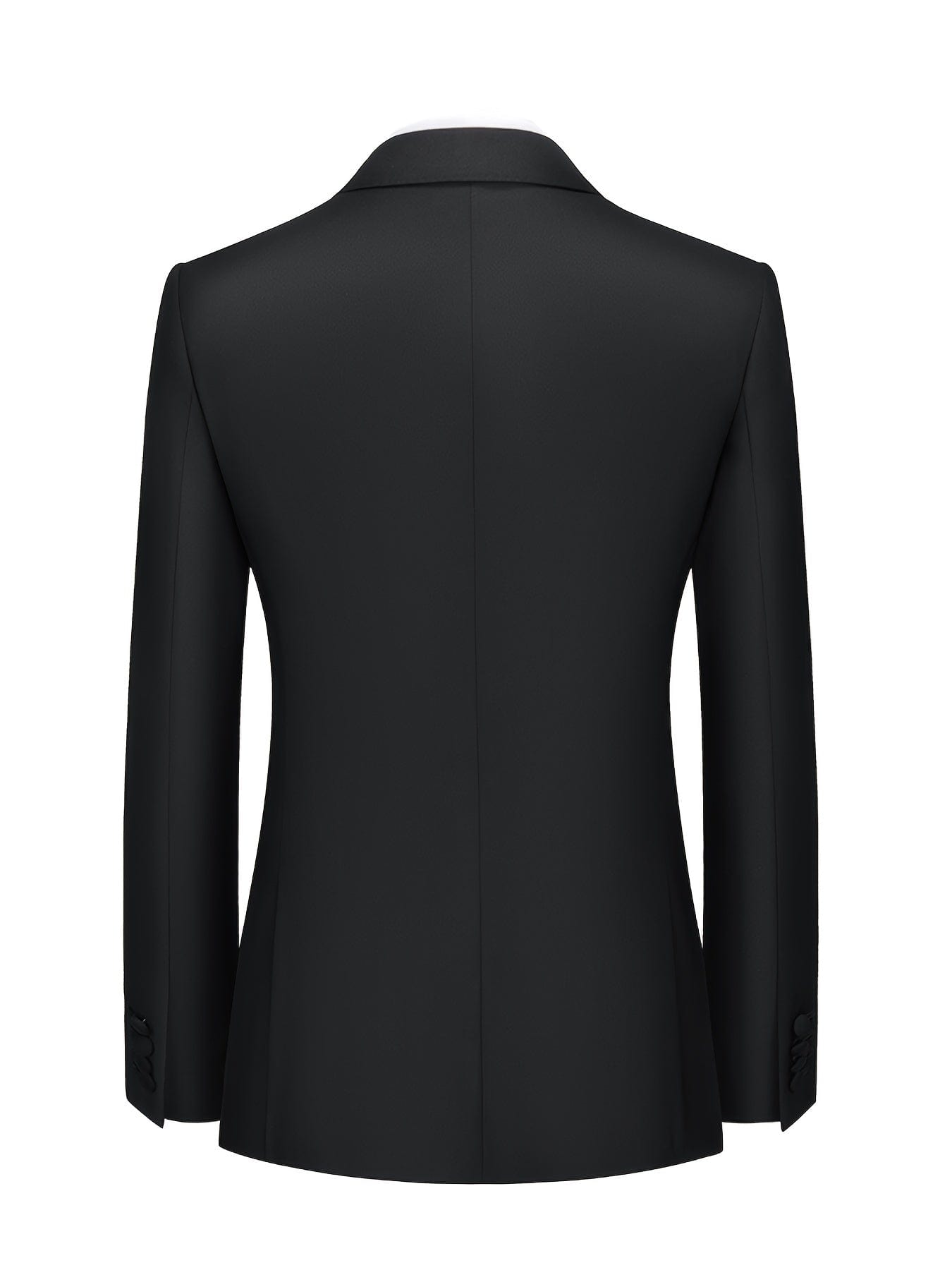 Men's V-neck Casual Double Breasted Suit Top