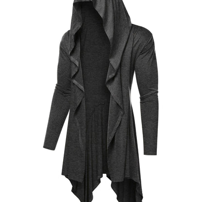 Men's Casual Loose Cardigan With Hood