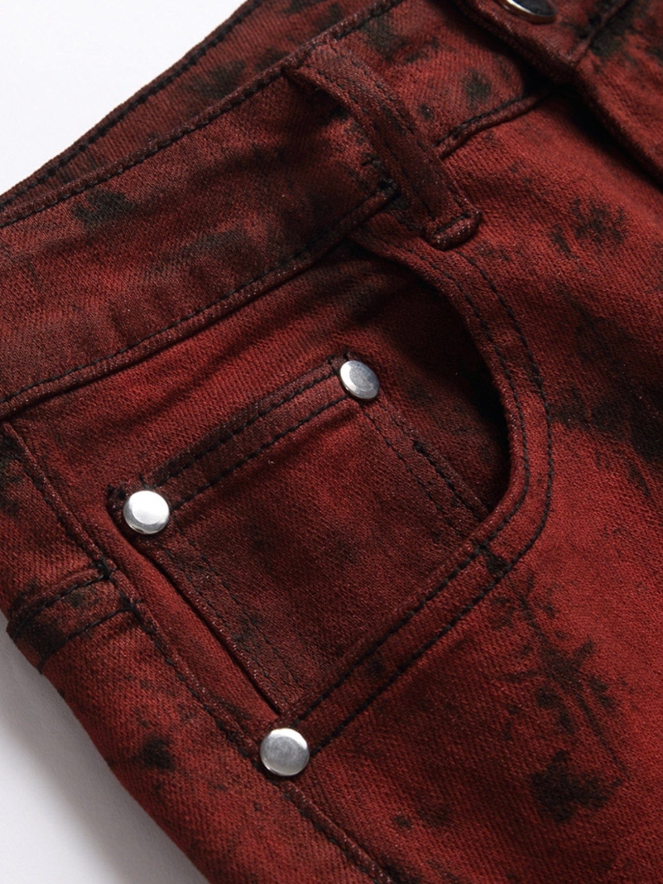 Men's Tie Dyed Street Style Slim Fit Cotton Jeans Best Sellers