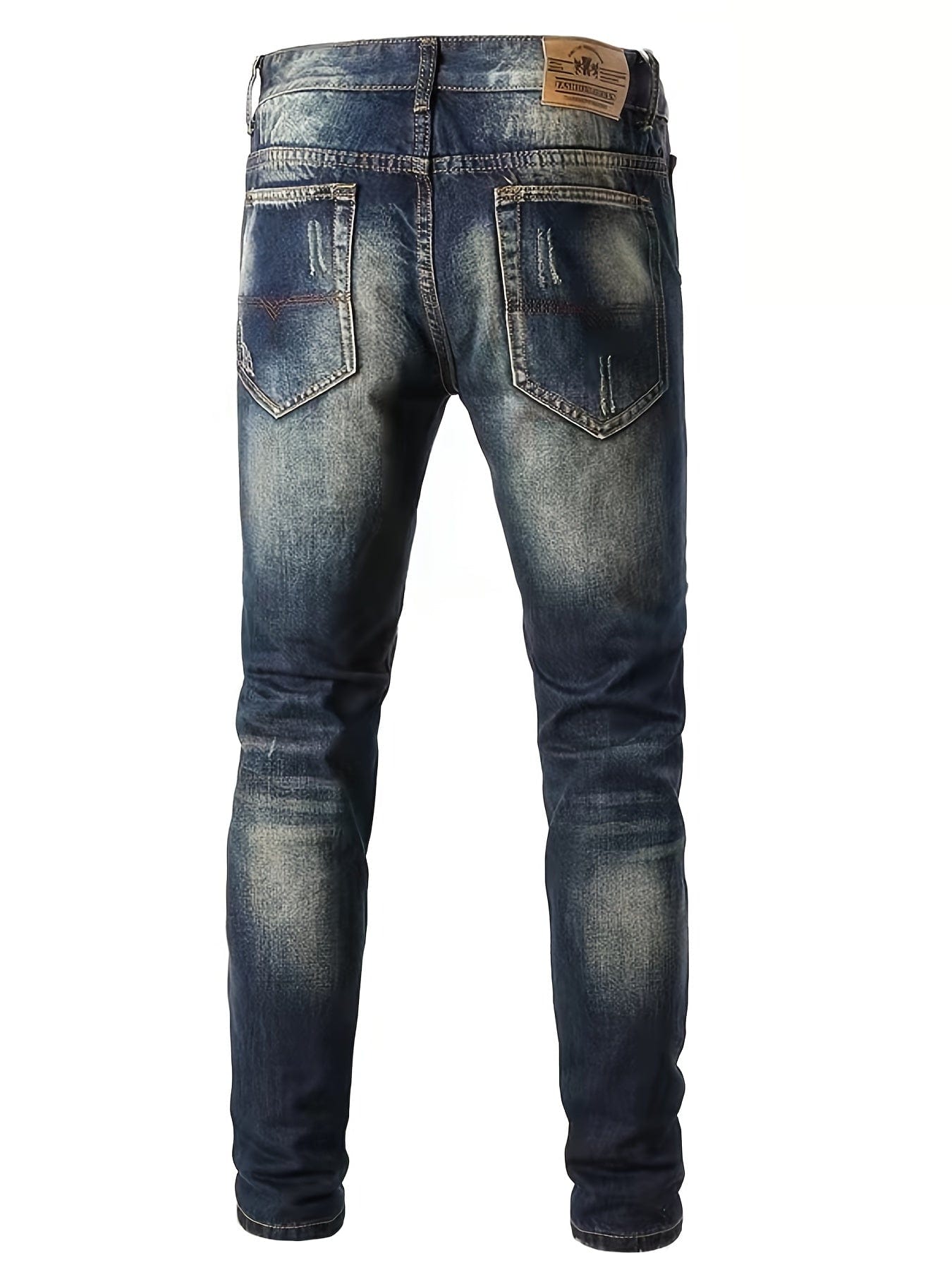 Men's Casual Vintage Ripped Jeans Christmas Gifts