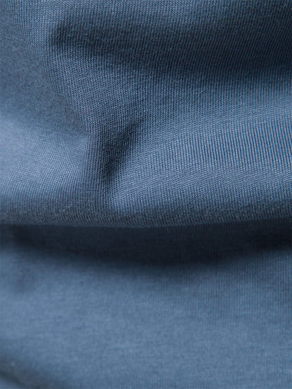 Men's Henley Collar Long Sleeve T Shirt