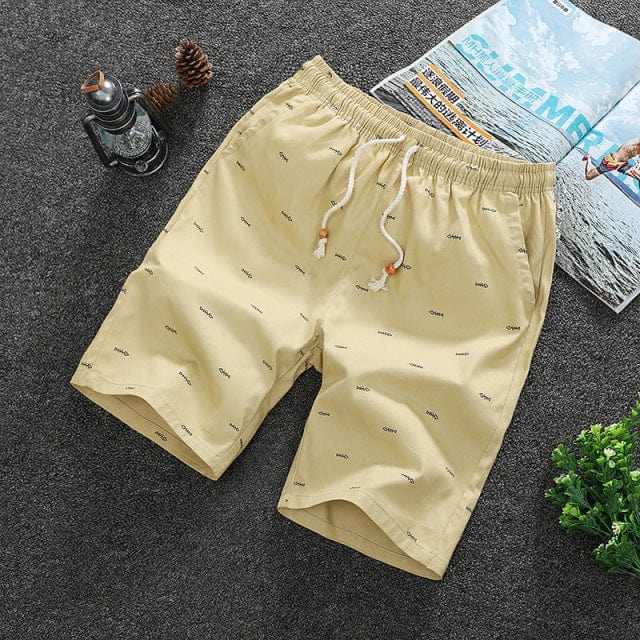 Summer Outdoor New Breathable Casual Beach Shorts Loose  Fashion Exercise Gym Running Shorts Men Cotton Streetwear Jogger