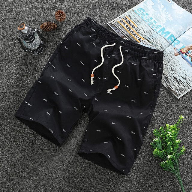 Summer Outdoor New Breathable Casual Beach Shorts Loose  Fashion Exercise Gym Running Shorts Men Cotton Streetwear Jogger