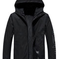 Men's Casual Solid Color Hooded Jacket Christmas Gifts