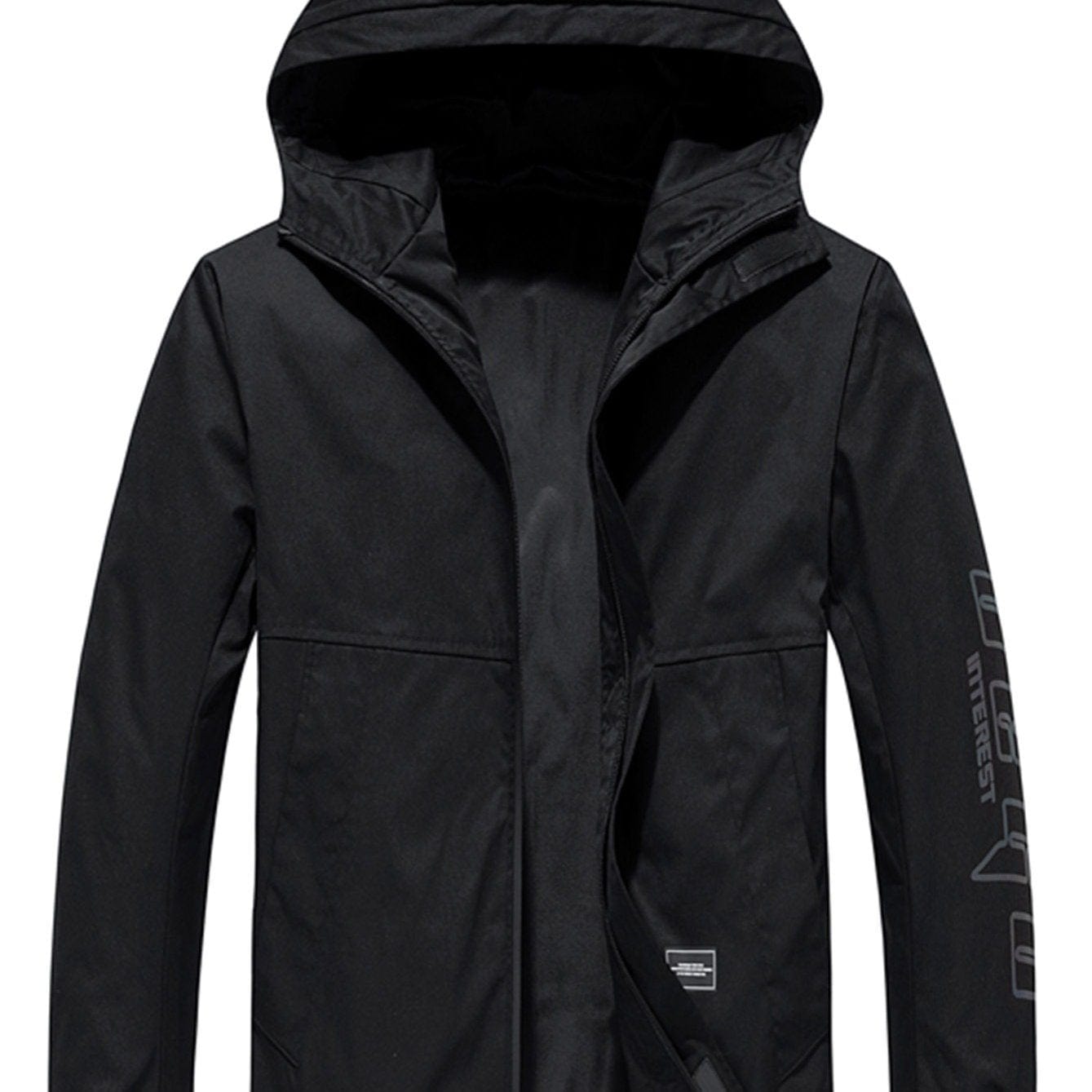 Men's Casual Solid Color Hooded Jacket Christmas Gifts