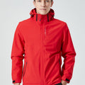 Men's Jacket For Outdoor Sports, Three-in-one Two-piece Removable Fleece Inner Belly Windproof Rainproof Winter Warm Coat