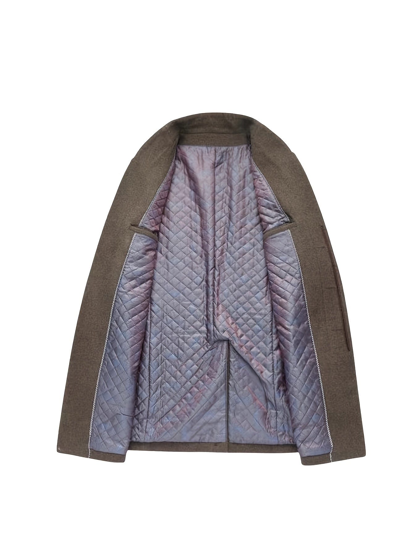 Men's Woolen Business Jacket Fashion Slim Fit Mid-length Woolen Coat For Autumn/Winter Best Sellers