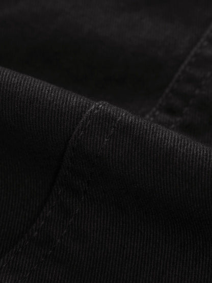 Men's Casual Stand-up Collar Jacket With Multi Pockets
