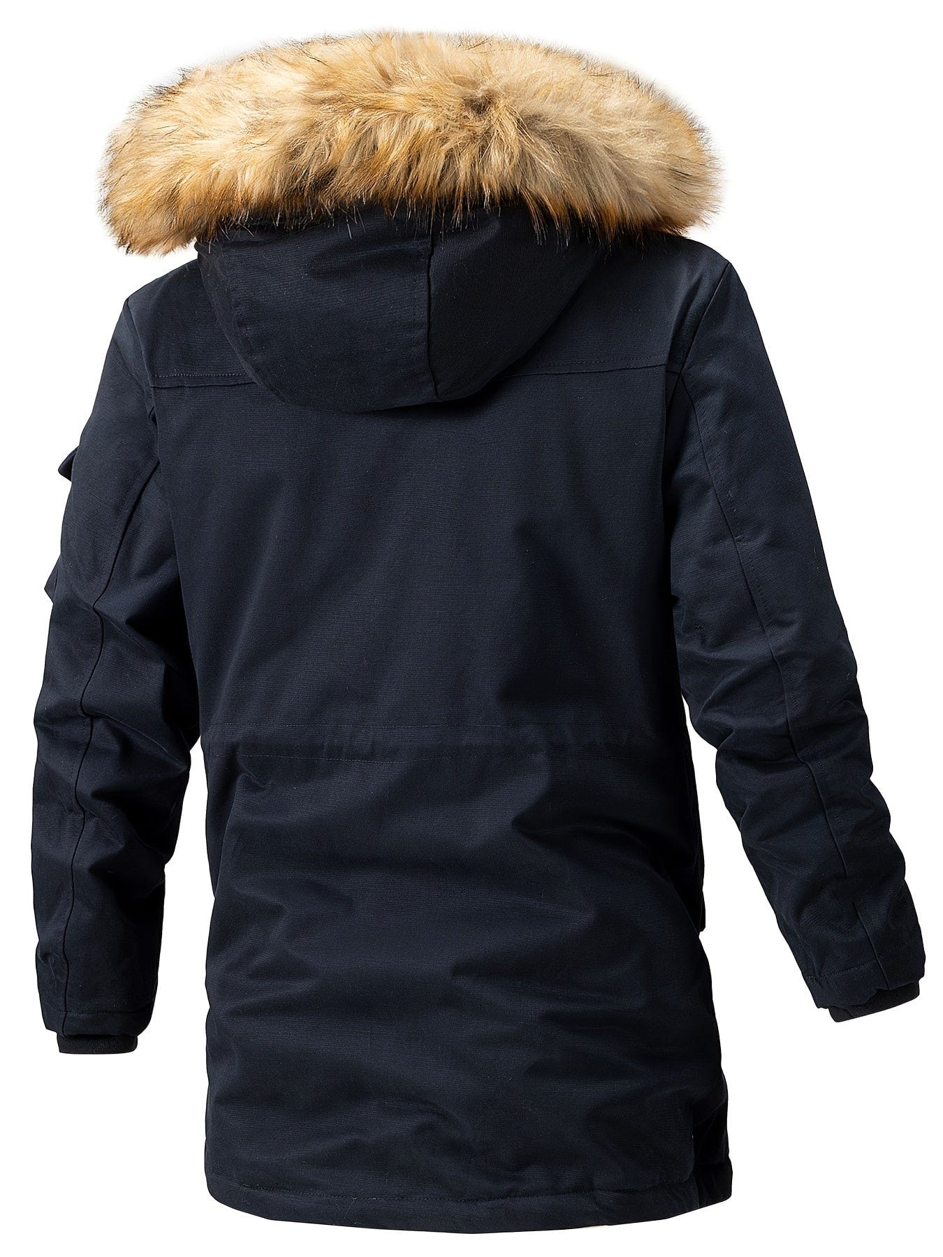Men's Fashion Fleece Lined Parka Winter Jacket