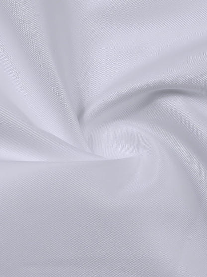 Thin Material, One Size Smaller, Business Button Up Shirt Solid Color Men's Long Sleeve Shirt Christmas Gifts