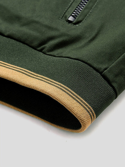 Autumn And Winter New Men's Small Stand Collar Cotton Workwear Plus Size Jacket Coat