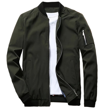 Autumn New Casual Men's Jacket Men's Baseball Jacket Coat