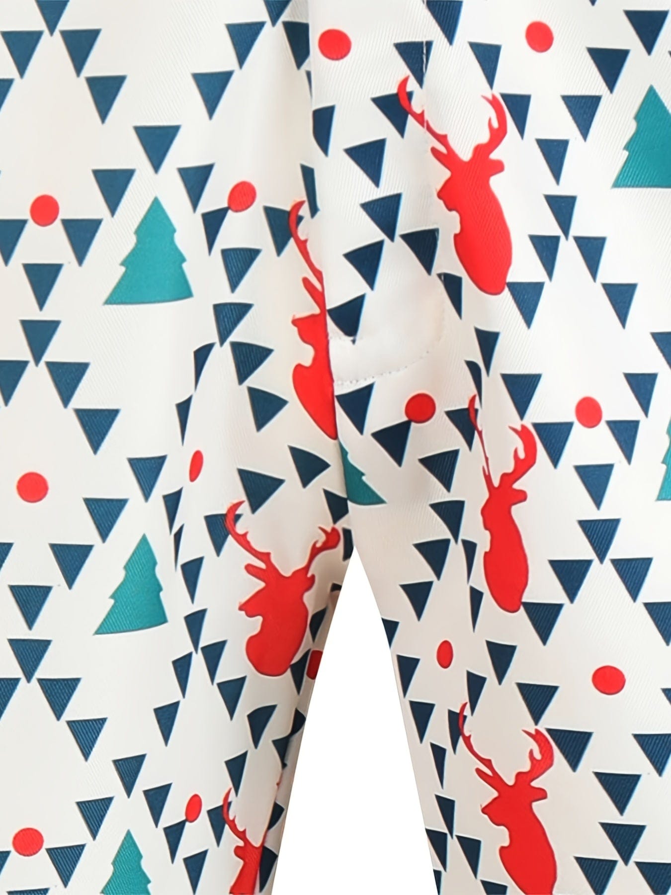 Funny Suit For Men Printed Christmas Elk Includes Jacket, Pants