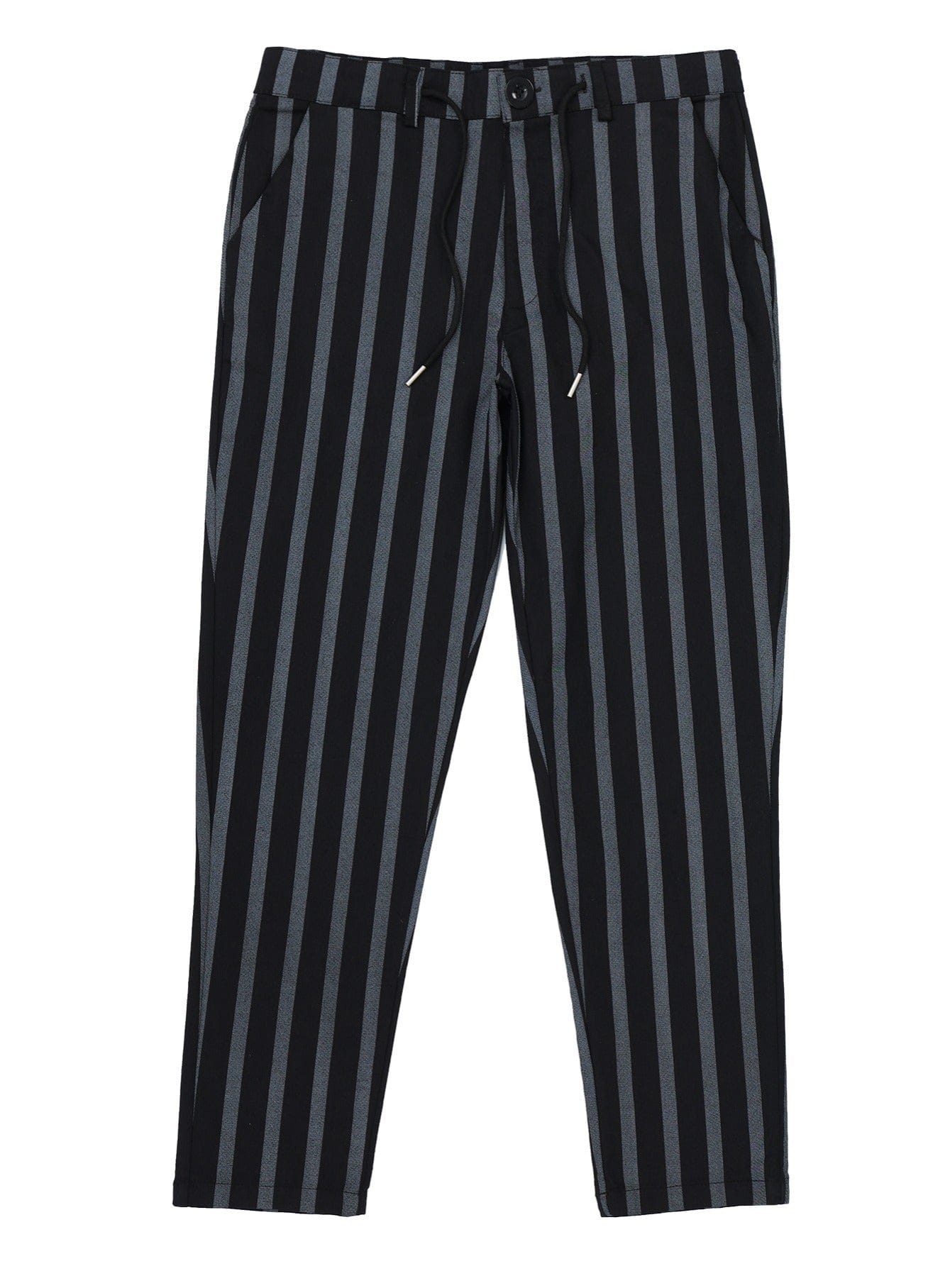 Men's New Autumn Striped Slim Fit Suit Pants