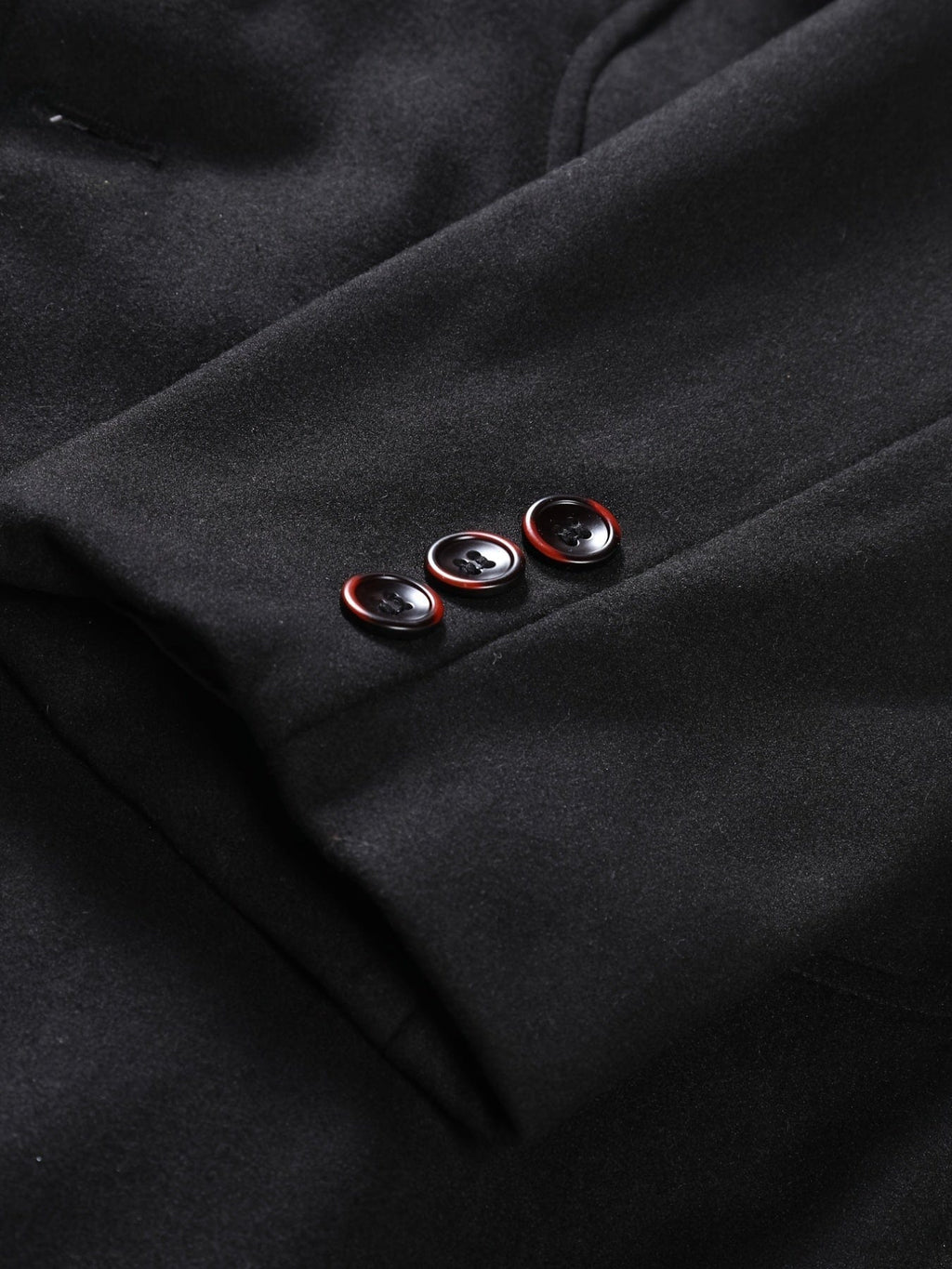 Men's Wool Coat Winter Long Trench Coat Classic Hooded Jacket Top Coat