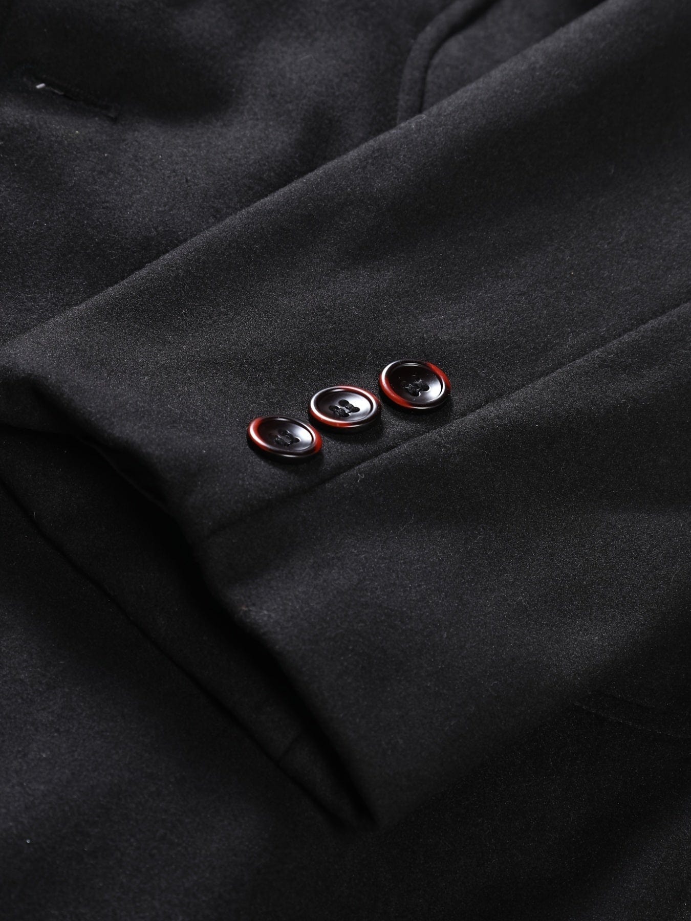Men's Wool Coat Winter Long Trench Coat Classic Hooded Jacket Top Coat