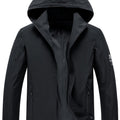 Men's Waterproof Rain Jacket Outdoor Lightweight Rain Shell Coat For Hiking, Golf, Travel