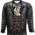 Men's Casual Loose Prints Polyester  T-Shirt